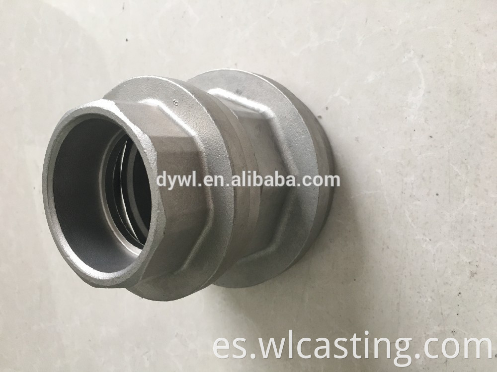 stainless steel hardware flange nipple plate thread union